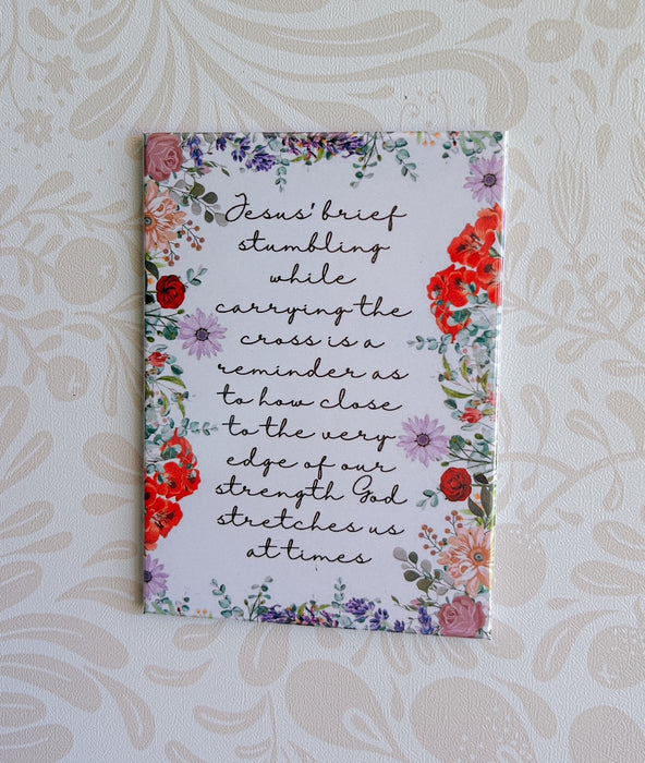 Jesus Stumbling Quote